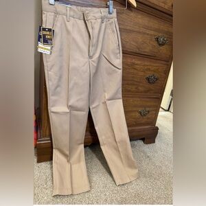 Authentic Galaxy School Uniform Khaki Adjustable Boys Pants Size 10